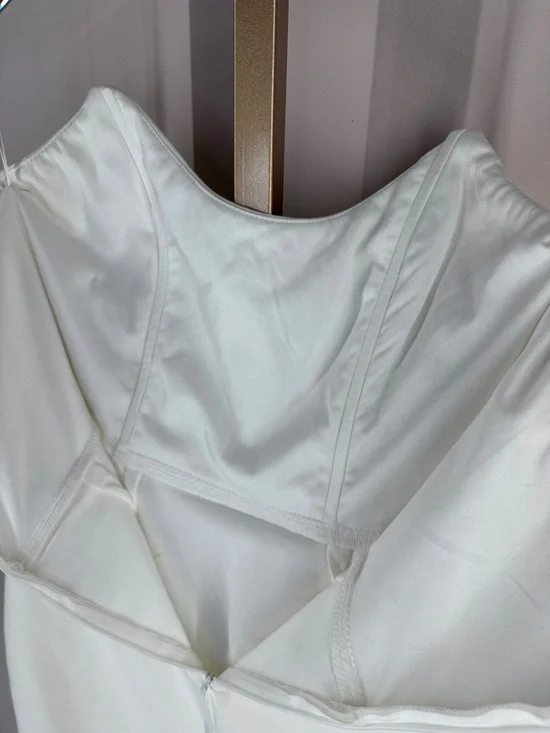 NEW Superdown Stevie Sweetheart Strapless Mini Dress - Medium - White - NWOT - Picture 11 of 16